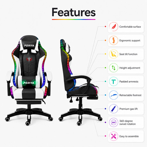 Home office gaming - gaming, chair