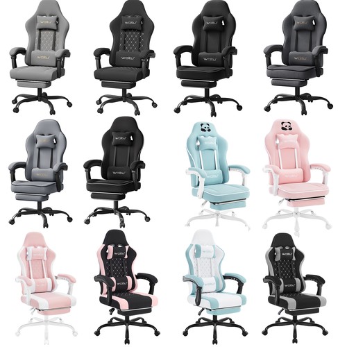 Gaming chair massage swivel - gaming,