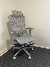 Light Grey Mesh High Back