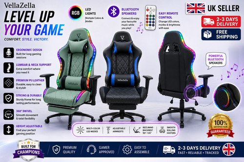 Rgb led gaming - rgb, chair