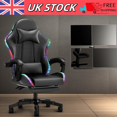 Reclining gaming chair with - gaming,