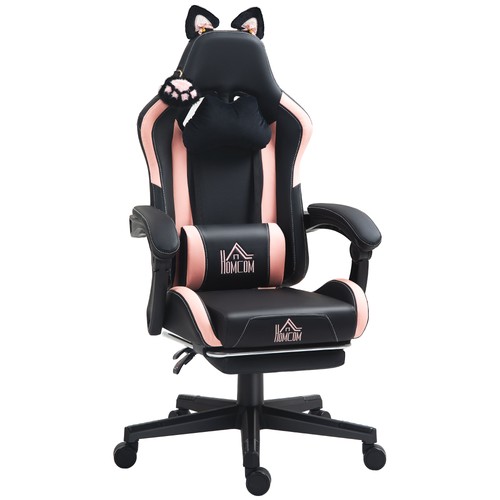 Homcom gaming chair - chair, with