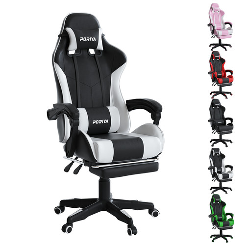Gaming chair footrest - chair, w/