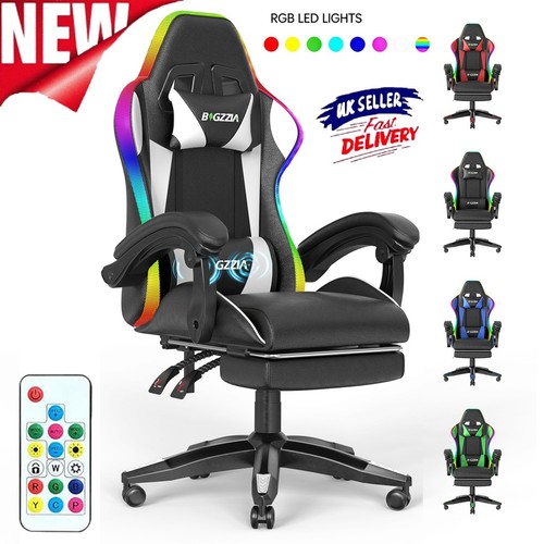 Rgb gaming chair with led - with,