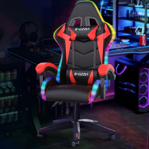Rgb gaming chair with - gaming, led