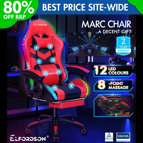 Elfordson gaming chair rgb - elfordson,