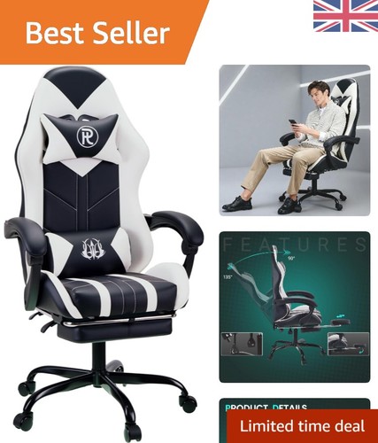 Ergonomic gaming chair with - ergonomic,
