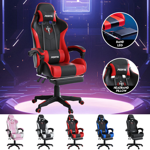 Poriya ergonomic gaming chair - poriya,