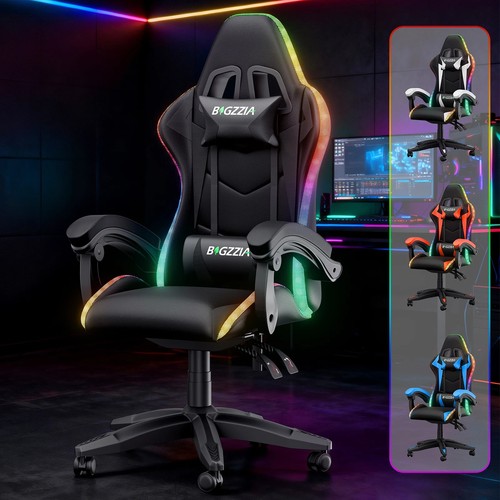 Gaming chair with led - gaming,
