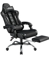 Yaheetech PU Leather Ergonomic