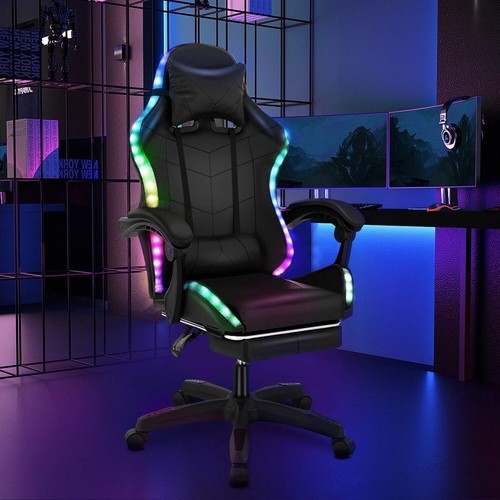 Ergonomic massage gaming chair - ergonomic,