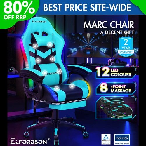 Elfordson gaming chair rgb - chair,