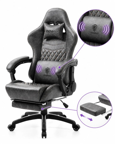 Dowinx grey gaming - grey, chair
