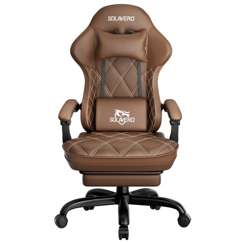 Gaming chair with foot rest - gaming, &