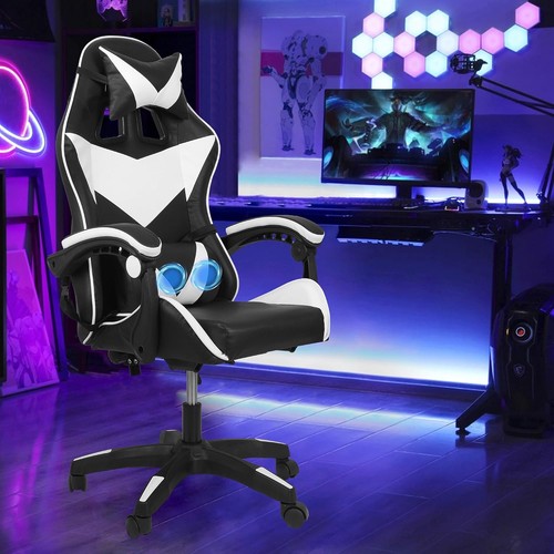 Swivel gaming chair faux - swivel,