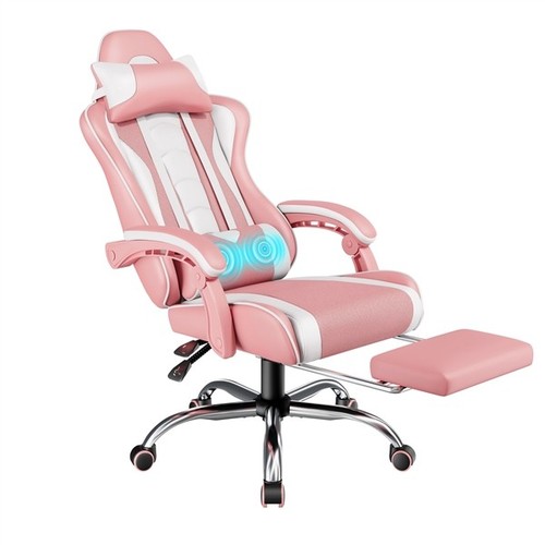 Reclining gaming chair with - reclining,