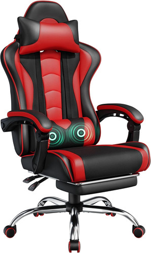 Gaming chair with massage - chair,