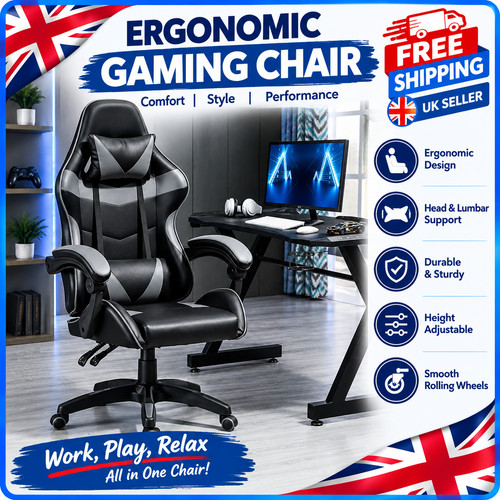 Gaming chair office leather - chair,