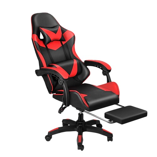 Gaming chair with leg rest - chair,